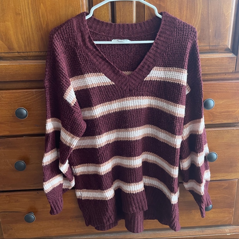 Striped American Eagle Top